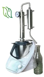 DIFUMA Anlage Herstellen von Hydrolate Ätherische Öle für den Thermomix TM6, TM5, TM21, TM31, TM3300 – Bild 3