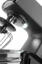 ETA Küchenmaschine Gratus Kuliner II Max I Vollmetall I 12 Geschwindigkeiten I 6.7 L und 3.5 L Schüssel I 1700 W I integrierte Waage I LED-Display – Bild 2