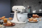 KitchenAid 4,8 L 5KSM175 Artisan Küchenmaschine Set 1 Gemüseschneider Crème – Bild 2