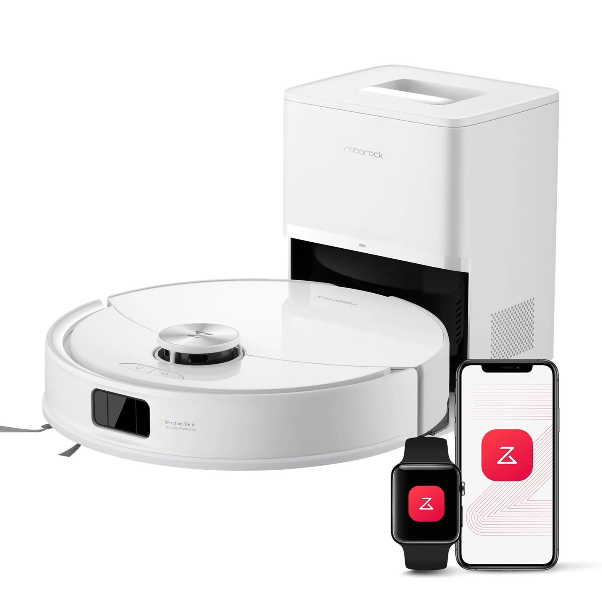 24e8102132d79882ae21c7aadad8e4f2.webp Roborock Q10 S5+ Staubsauger Roboter, 10.000 Pa(Upgrade von S8 Plus), Dual Anti-Tangle System, Auto Lifting Mopping, Ideal für Tierhaare (Weiß) – Bild 1
