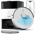 AIRROBO L60+ Staubsauger Roboter Saugroboter mit Wischfunktion, Auto-Staubentleerung, LiDAR-Navigation, 12000Pa, für Teppiche und Tierhaare