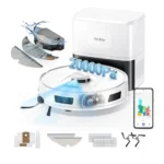 Staubsauger Roboter R11 mit 20000Pa Saugkraft, Wischfunktion, 200min Laufzeit, LDS-Navigation, All-in-1-Entleerungsstation und Anti-Wickel-Bürste