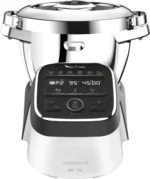Moulinex HF809, 4,5 l, 150 °C, 16000 RPM, 30 °C, Dessert, Teig, Soße, Suppe, Dampf, Stew, 120 min