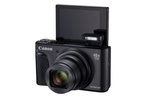Appareil-photo-compact-Canon-PowerShot-SX740-HS-Lite-Edition-Noir Canon PowerShot SX740 HS Lite Edition Kompaktkamera Schwarz – Bild 1