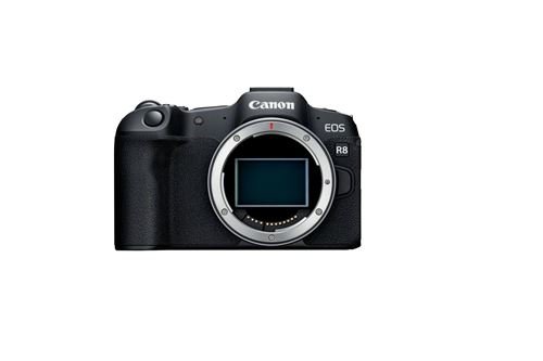 Appareil-photo-hybride-Canon-EOS-R8-nu-Noir Canon EOS R8 spiegellose Systemkamera (nur Kamera) Schwarz – Bild 1