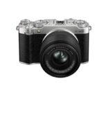 Fujifilm X-M5 Silber Hybridkamera + 15-45mm Objektiv