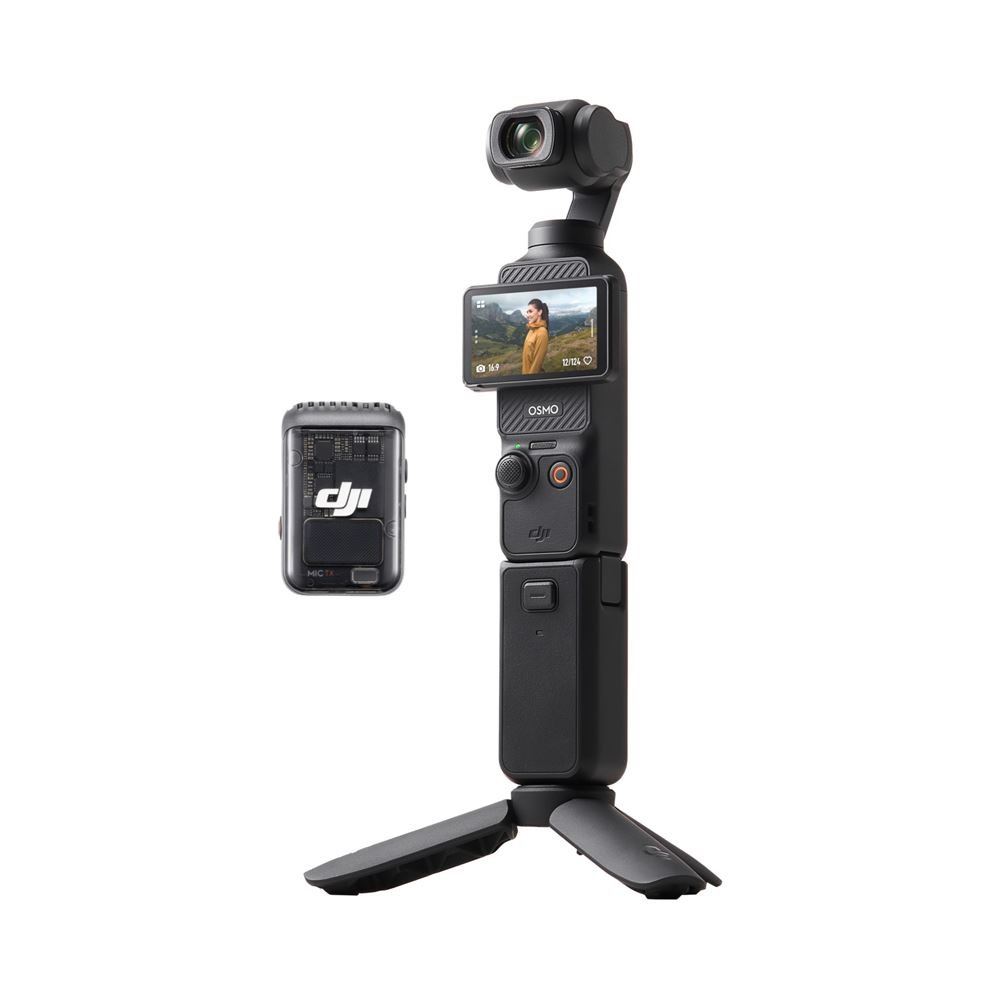 Camera-sport-Dji-Osmo-Pocket-3-Creator-Combo-Noir DJI Osmo Pocket 3 Creator Combo Action-Kamera – Schwarz – Bild 1