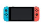 Nintendo Switch-Konsole mit zwei kabellosen Joy-Con-Controllern in Rot und Neonblau V3 – Bild 3