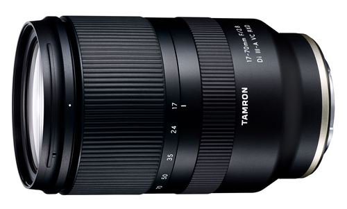 Objectif-Hybride-Tamron-17-70mm-f-2-8-DI-III-A-RXD-Noir-pour-Sony-E Tamron 17-70mm f/2.8 DI III A RXD Schwarzes Hybridobjektiv für Sony E – Bild 1
