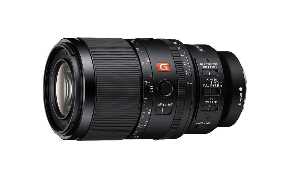 Objectif-macro-a-Focale-fixe-Sony-FE-100mm-F2-8-G-Master-Noir-pour-Monture-E Sony FE 100mm F2.8 G-Master Schwarzes Makro-Objektiv mit Festbrennweite für E-Mount – Bild 1