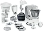 Bosch MUM5XL72, 3,9 l, Grau, Silber, 1,1 m, 4 Disks, LED, Edelstahl