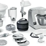 Bosch MUM5XL72, 3,9 l, Grau, Silber, 1,1 m, 4 Disks, LED, Edelstahl