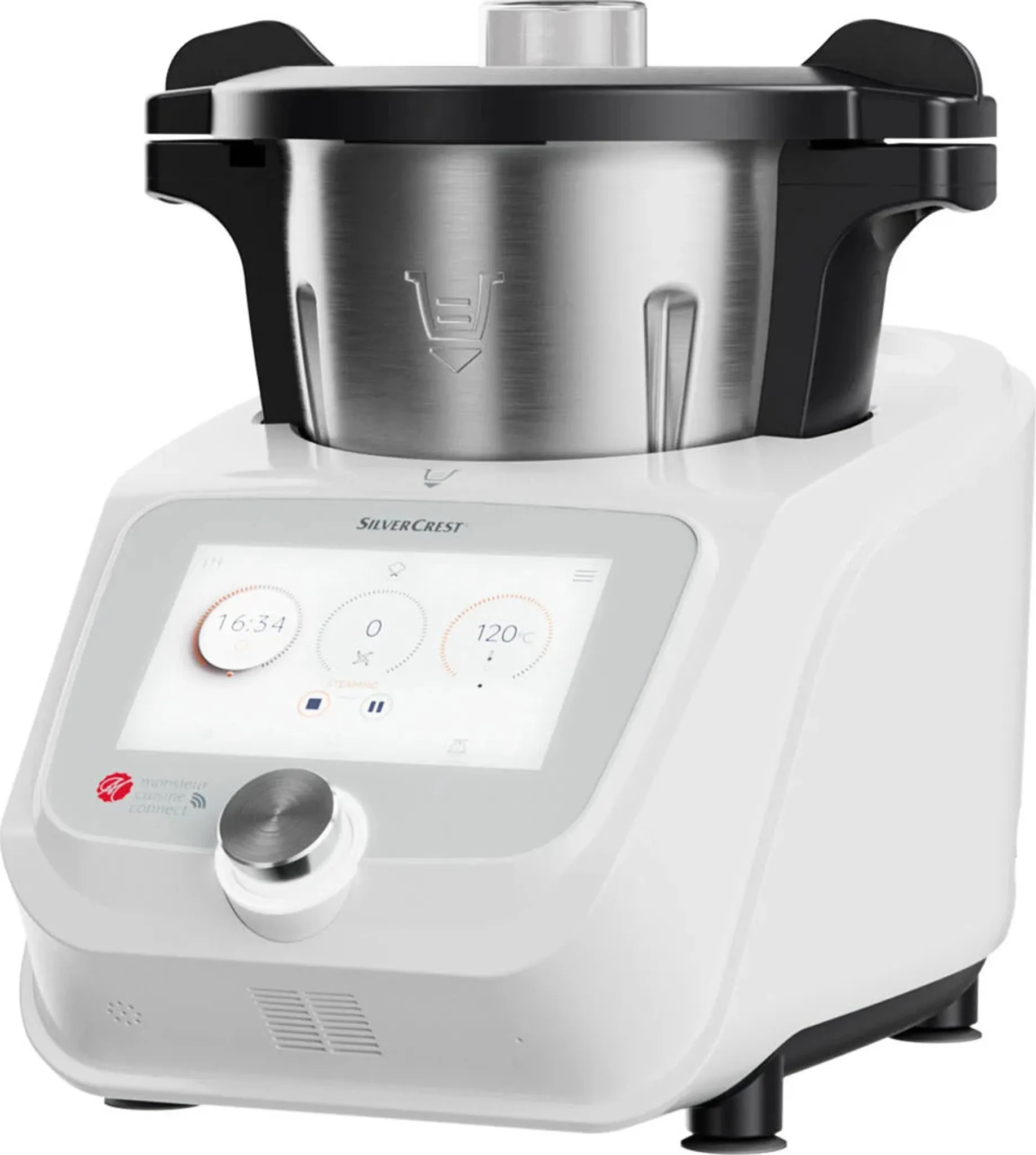 de25c21d4991e448a68b643cfc6dc65d.webp SILVERCREST® KITCHEN TOOLS Monsieur Cuisine Connect »SKMC 1100 A1«, 1100 W – Bild 1