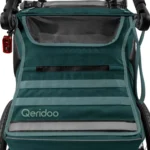 Qeridoo Kidgoo 2- Kinderfahrradanhänger für 2 Kinder, Farbe: Pacific Blue – Bild 4