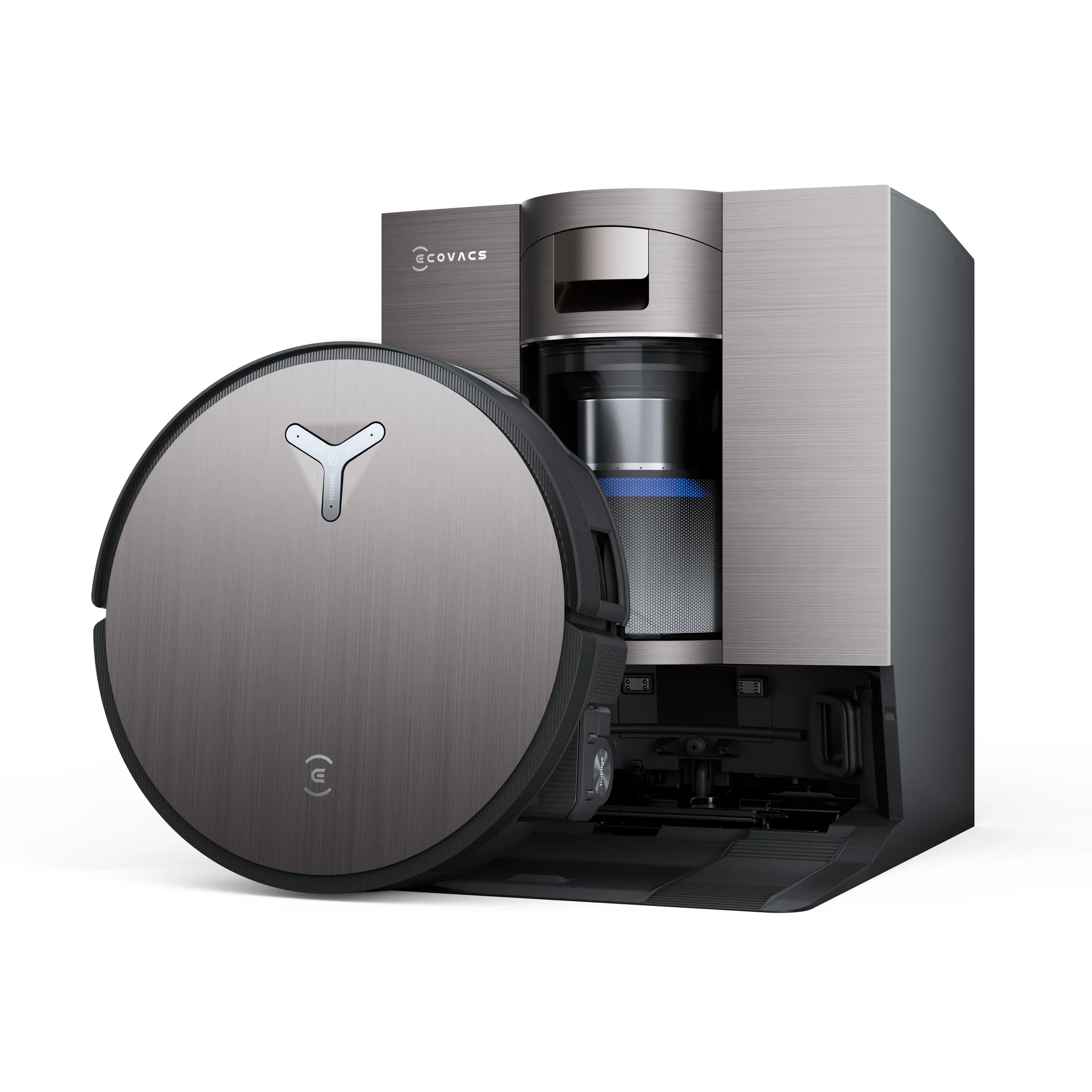 e6da8f0432011dc56e3ba2f8af5ea78b.webp ECOVACS Deebot X11 Omni Cyclone Saugroboter mit Wischfunktion, Staubsauger Roboter mit Blast + 19.500 Pa, PureCyclone 2.0 Auto-Entleerung – Bild 1