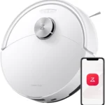 Roborock Q10 S5 Saugroboter mit Wischfunktion, 10.000 Pa Staubsauger Roboter, Dual Anti-Tangle System, Auto Lifting Mopping, Ideal für Tierhaare, Weiß